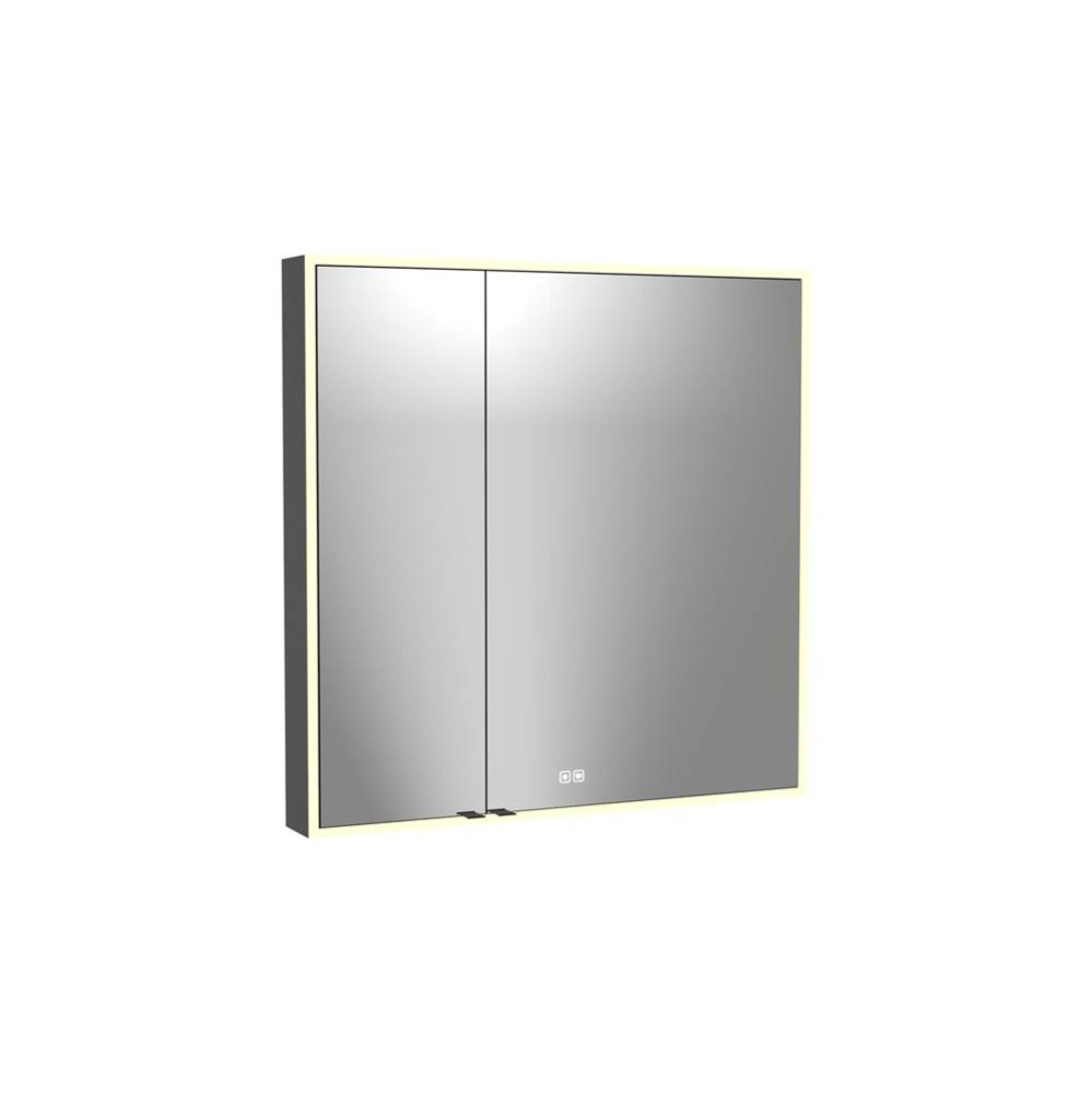 Vanguard Lighted Mirrored Cabinet, Surface Mount, 36'' x 36'' x 4-3/4'&ap