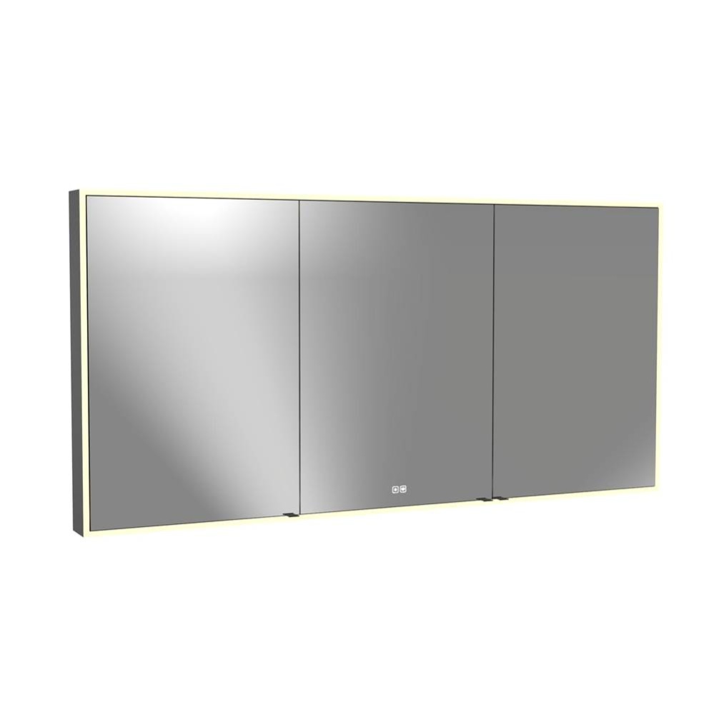 Vanguard Lighted Mirrored Cabinet, Surface Mount, 72'' x 36'' x 4-3/4'&ap
