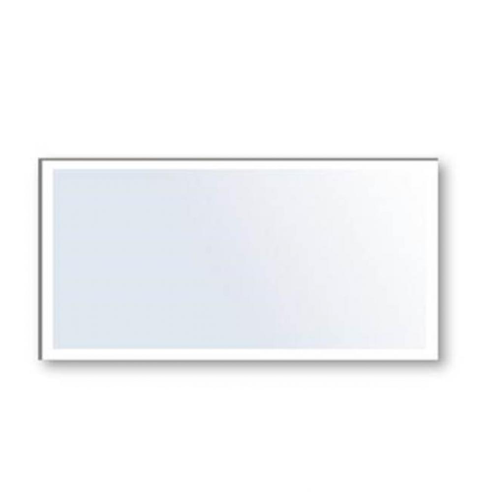 Edge Mirror, 72''x 36'' x 3/4'', Rectangle, Frosted Edge