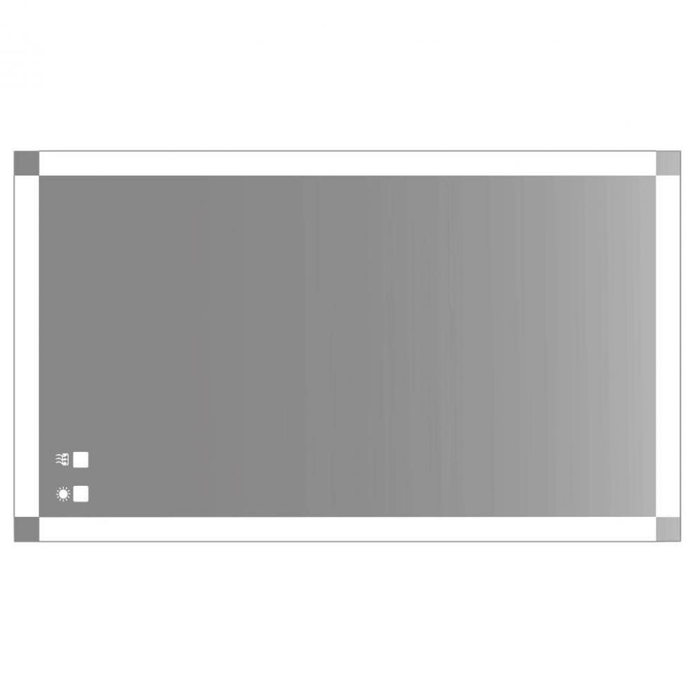 Tranquiliity II Lighted Slique Mirror, 24'' x 48'' x 7/8'', Rectangu