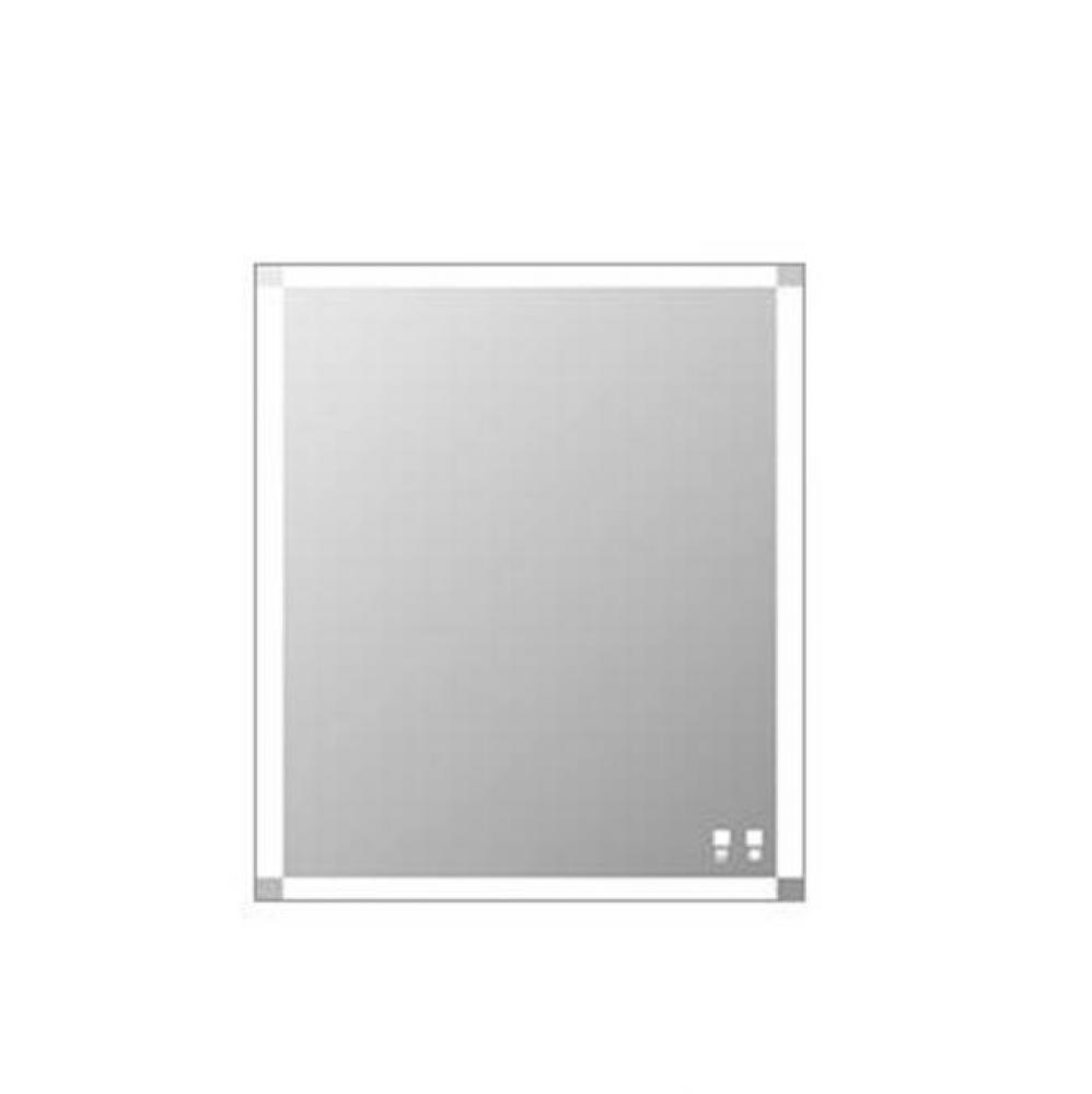 Tranquiliity II Lighted Slique Mirror, 36'' x 42'' x 7/8'', Rectangu
