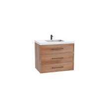 Madeli B825-48C-002-NW-NP-00 - Legend 48C'' Wall hung Vanity Cabinet Natural Walnut Finish/HW: No Handles