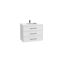 Madeli B825-48C-002-WH-NP-00 - Legend 48C'' Wall hung Vanity Cabinet White Finish/HW: No Handles
