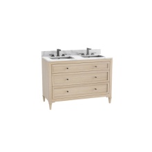 Madeli B872-48D-001-CL-NO-NP-00 - Heirloom 48D'' Free standing Vanity Cabinet in Natural Oak/HW: No Handles