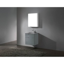 Madeli B100-24-002-TG - Bolano 24'' Wall hung Vanity Cabinet Studio Grey Finish