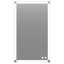 Madeli IM-TR2436-23 - Tranquiliity II Lighted Slique Mirror, 24'' x 36'' x 7/8'', Rectangu