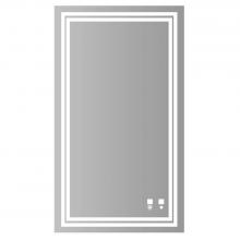 Madeli IM-ZE2036-25 - Zen III Lighted Slique Mirror, 20'' x 36'' x 7/8'', Rectangular, 270