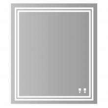 Madeli IM-ZE3636-25 - Zen III Lighted Slique Mirror, 36'' x 36'' x 7/8'', Rectangular, 270