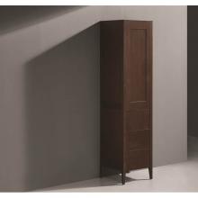 Madeli LCEN-181876-L001-BR-NP - Encore 18''W x 18''D x 76''H Free Standing Linen Cabinet L Hinged In