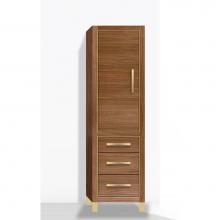Madeli LCES-201871-L001-LL-NW-PN - Madeli Estate 20''W x 18''D x 76''H Free Standing Linen Cabinet L Hi