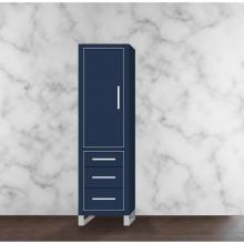 Madeli LCES-201871-L001-LS-SA-BN - Madeli Estate 20''W x 18''D x 76''H Free Standing Linen Cabinet L Hi
