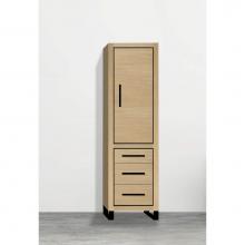 Madeli LCES-201871-R001-LS-NO-PN - Madeli Estate 20''W x 18''D x 76''H Free Standing Linen Cabinet R Hi