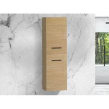 Madeli LCOM-201871-L002-NO-H9-PC - Omni 20''W x 18''D x 71''H Wall Hung Linen Cabinet L Hinged in Natur