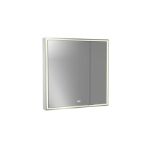 Madeli MC-PI3636L-SM-04-L24-25-PN - Pioneer Lighted Mirrored Cabinet, Surface Mount, 36'' x 36'' x 4-3/4'&apo