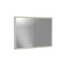 Madeli MC-PI4836D-SM-04-000-25-BN - Pioneer Lighted Mirrored Cabinet, Surface Mount, 48'' x 36'' x 4-3/4'&apo