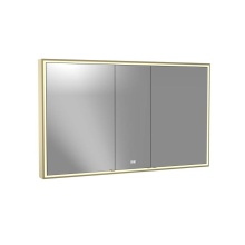 Madeli MC-PI6036D-SM-04-000-25-SB - Pioneer Lighted Mirrored Cabinet, Surface Mount, 60'' x 36'' x 4-3/4'&apo