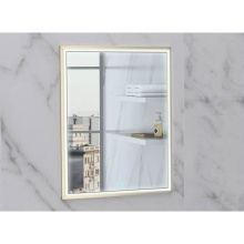 Madeli MC-IL2030-RM-04-L00-25-SB - Illusion Lighted Mirrored Cabinet, Recessed Mount, 20'' x 30'' x 4-3/4'&a