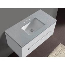 Madeli QSA1812-42-130-VG - Quartzstone Countertop,  42'' x 18'' x 3/4'', 8'' Widespre