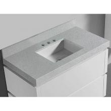 Madeli QSV2230-42-130-VG - Quartzstone Countertop,  42'' x 22'' x 3'', 8'' Widespread