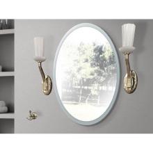 Madeli RL-EV2436-F03-AL - Evo Oval Mirror, 24'' x 36'' x 3/4'', Frosted Edge