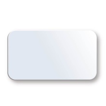 Madeli RL-PT3620-003-AL - Euro Mirror, 36''x 20'' x 3/4'', Rectangle, Rounded Edge