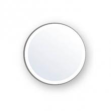 Madeli RL-RD3600-F03-AL - ''O''  Mirror, 36''x 3/4'', Round,  Frosted Edge