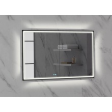 Madeli MC-IL4836D-RM-04-000-25-MB - Illusion Lighted Mirrored Cabinet, Recessed Mount, 48'' x 36'' x 4-3/4'&a
