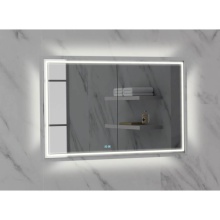 Madeli MC-IL4836D-RM-04-000-25-BN - Illusion Lighted Mirrored Cabinet, Recessed Mount, 48'' x 36'' x 4-3/4'&a