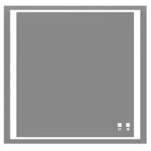 Madeli IM-SA3636-25 - Sanctuary III Lighted Slique Mirror, 36'' x 36'' x 7/8'', Rectangula