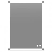 Madeli IM-TR3042-23 - Tranquiliity II Lighted Slique Mirror, 30'' x 42'' x 7/8'', Rectangu