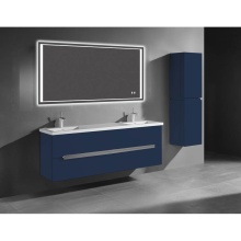 Madeli B300-72D-002-SA-NP-00 - Urban 72D'' Wall hung  Vanity Cabinet in Sapphire Finish/HW: No Handle