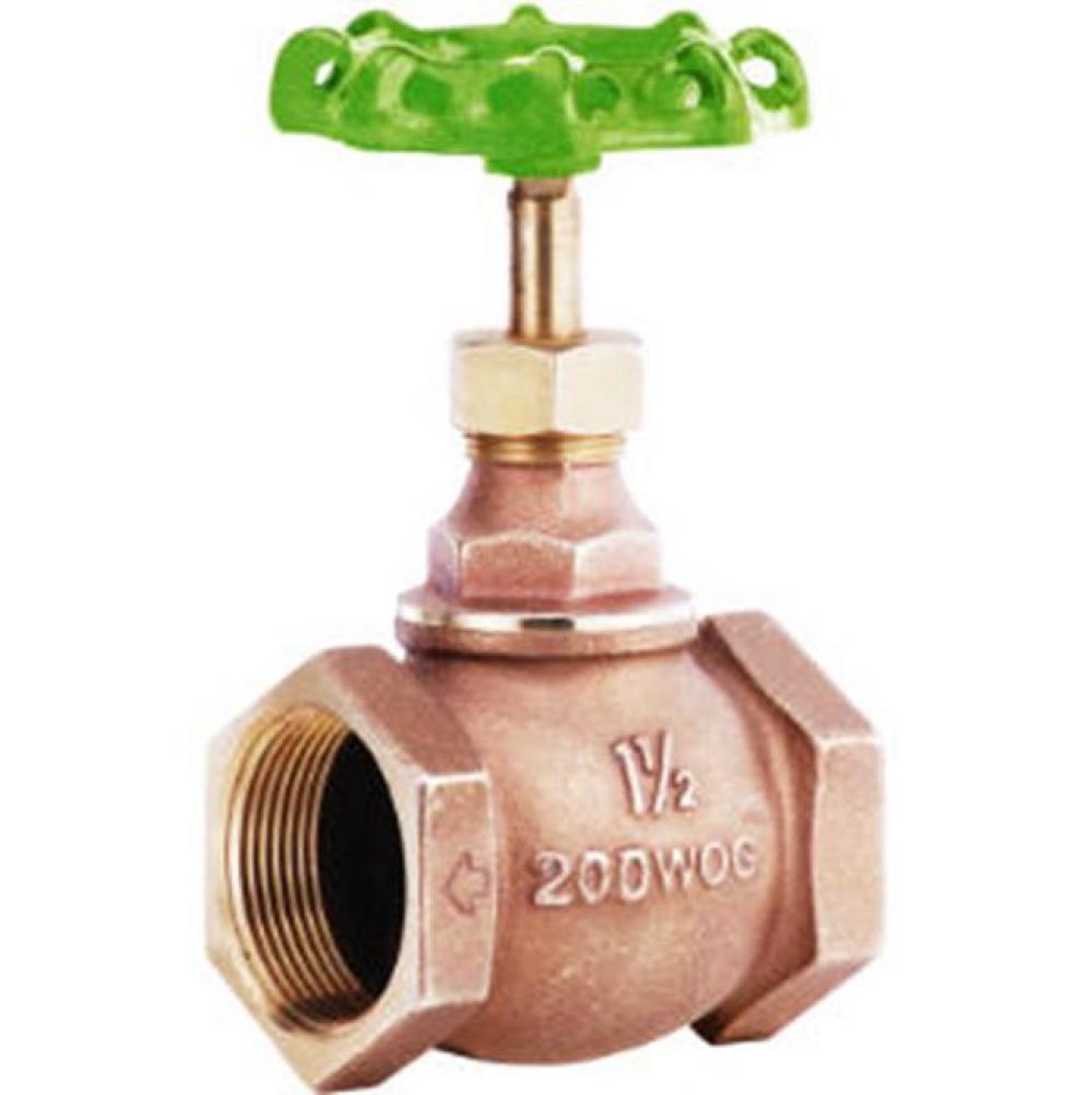 Lead Free 1-1/2'' Globe Valve Ips