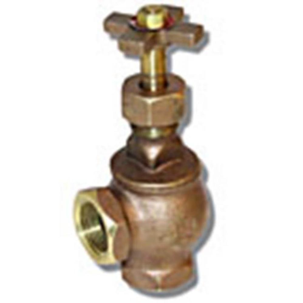 Lead Free 1'' Angle Globe Valve Ips