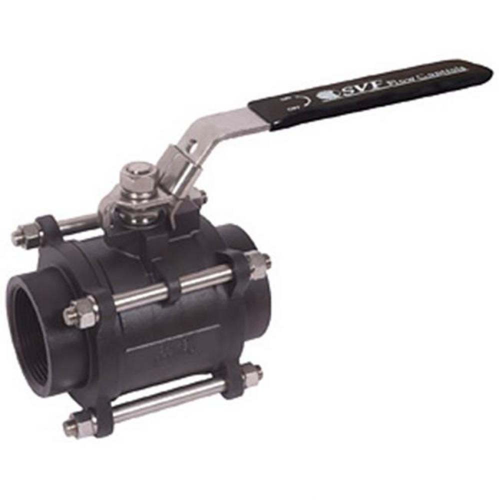 1'' Carbon Steel, 3 Piece, Full