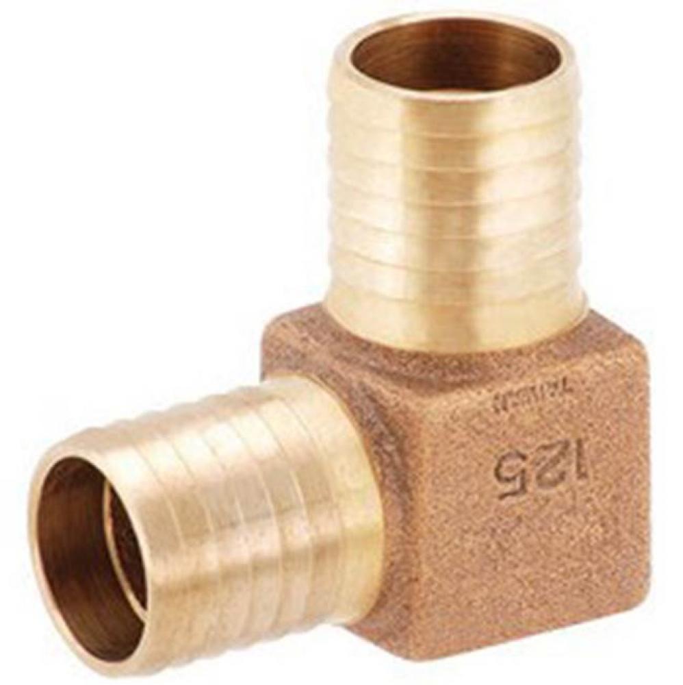 Lead Free 1-1/4'' Brass Insert Elbow