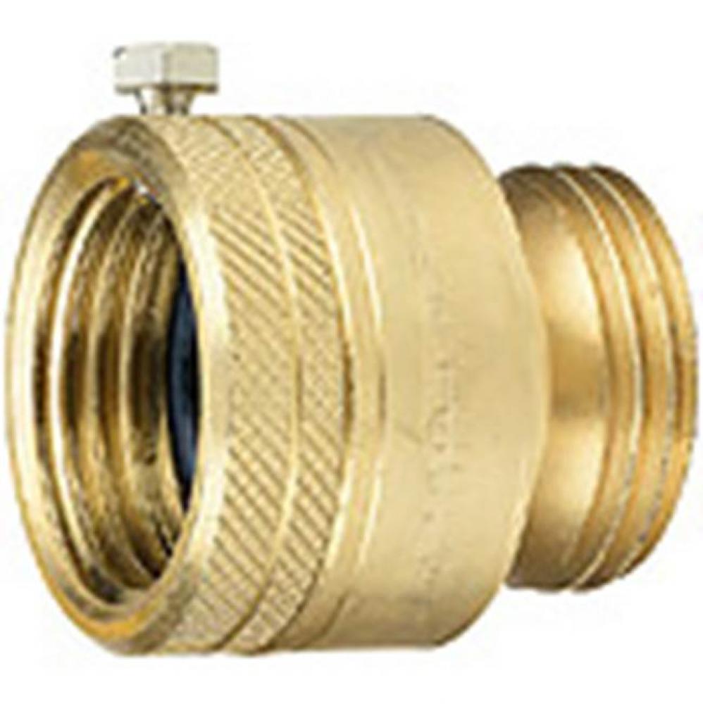 Back Flow Preventer - Brass Finish