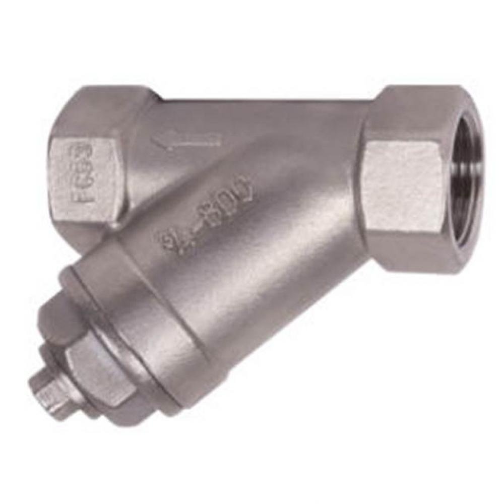 3/4'' Ss Thd Y Strainer 800 Wog