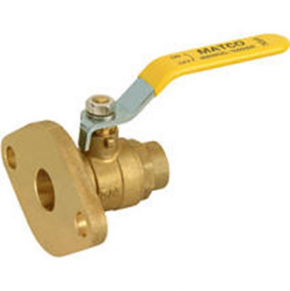 1-1/2'' Ccxflg Uni-Flange Ball Valve