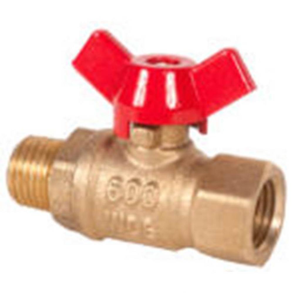 1/8''Mip X 1/4''Fip Ball Valve With
