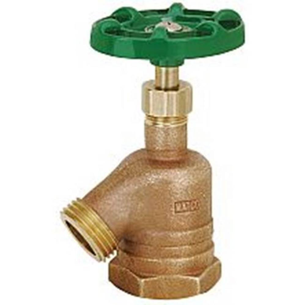 Lead Free 1'' Bent Nose Garden Valve