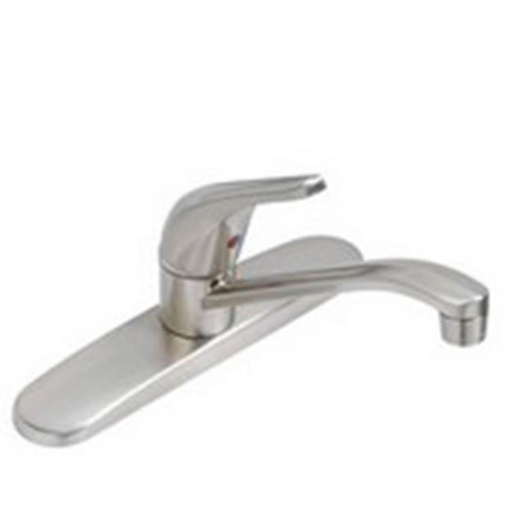 8'' S/S Single Lever Deck Faucet