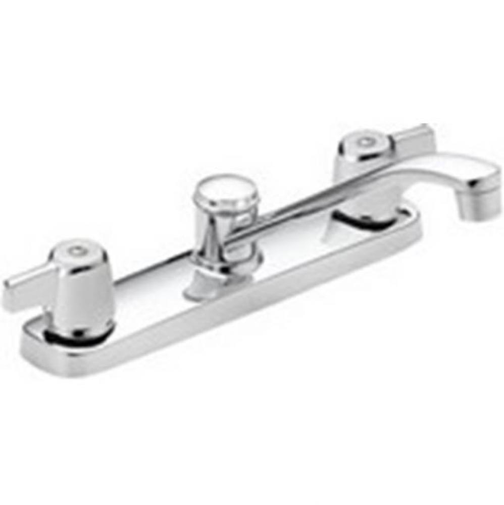 8'' Deck Fct-Washerles-Metal Handles Euro Design