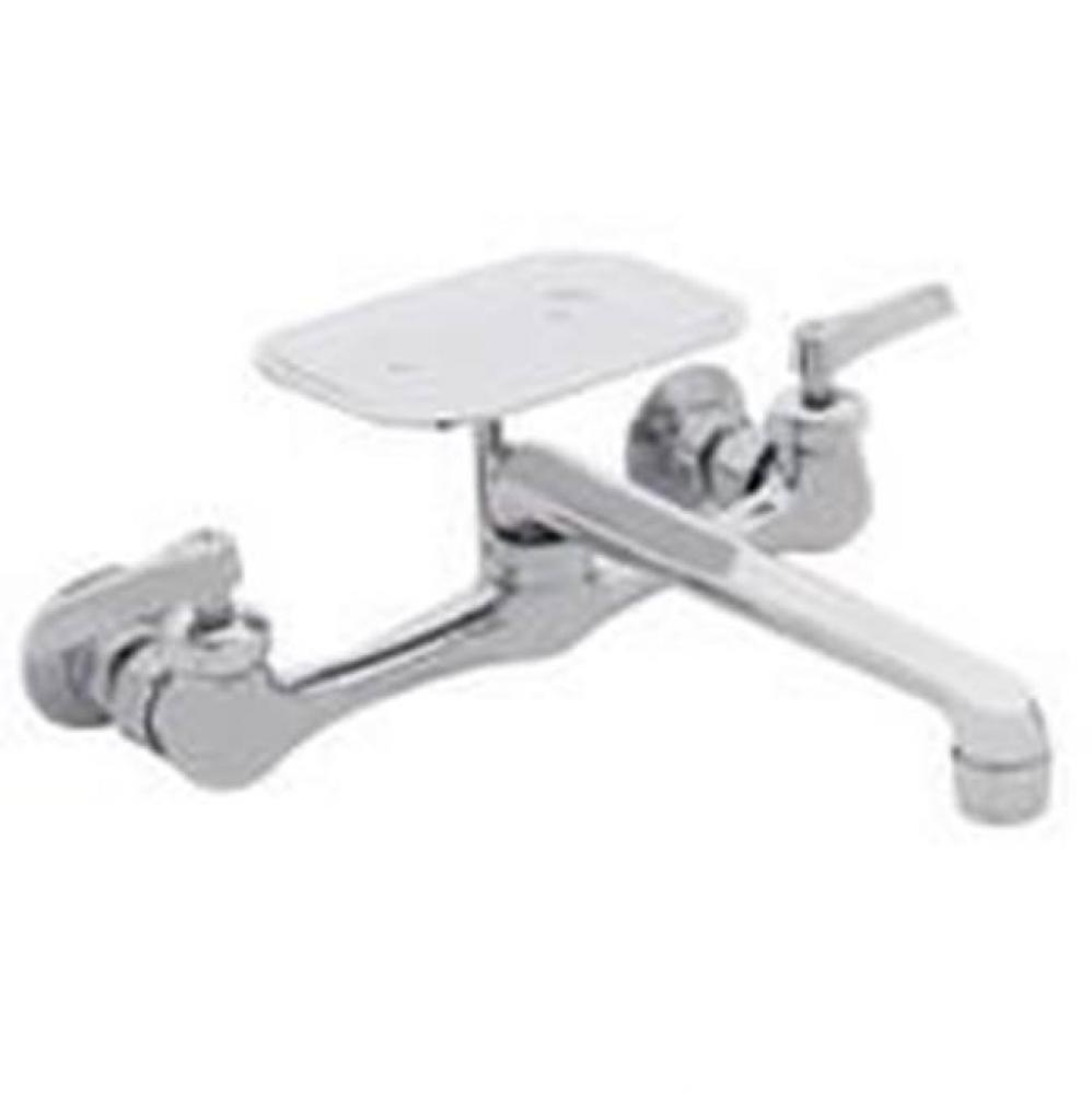 8'' Comb. Wall Faucet W/8 Spout