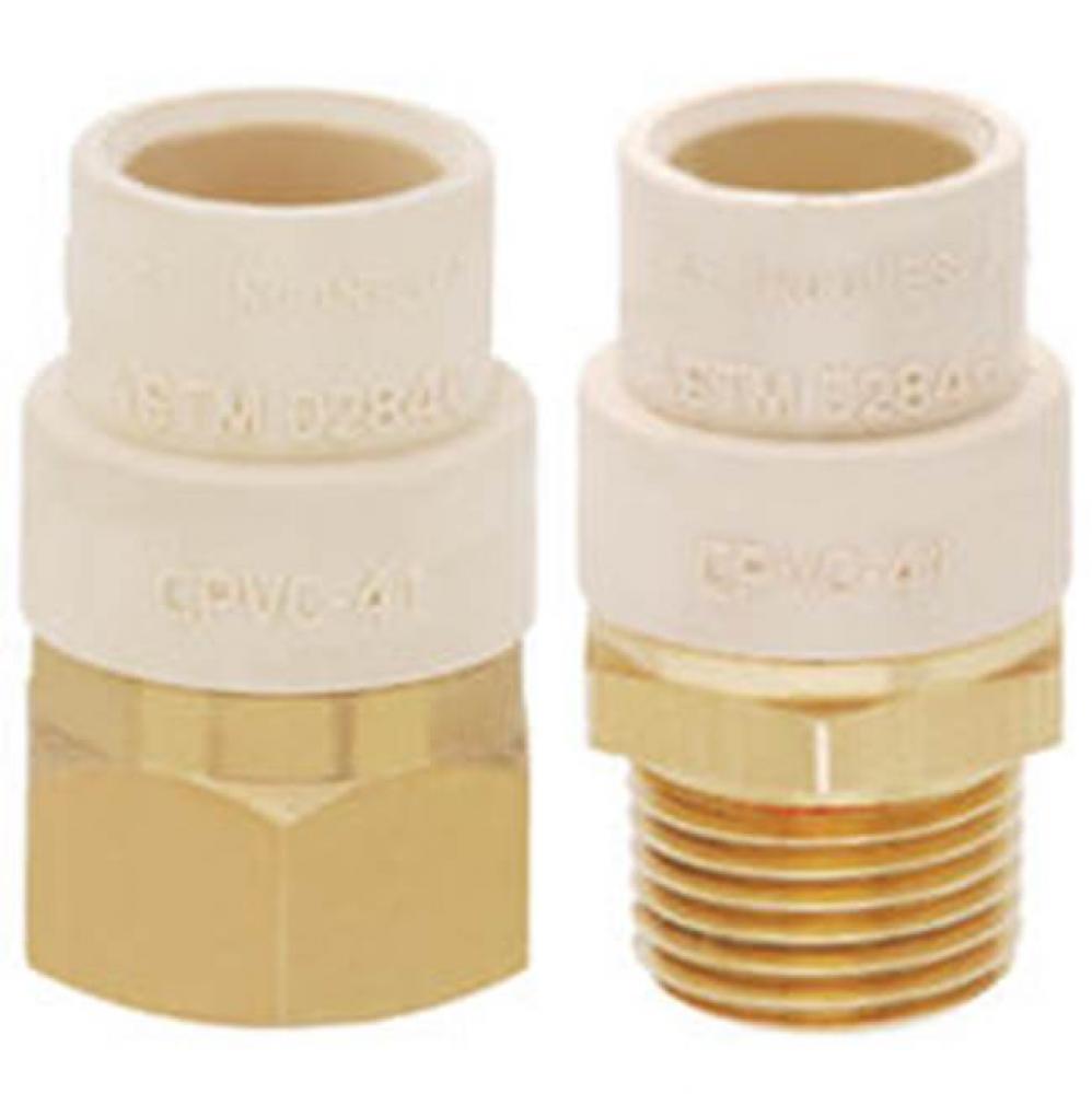 Lead Free 2'' Cpvc X 2'' Brass Mip