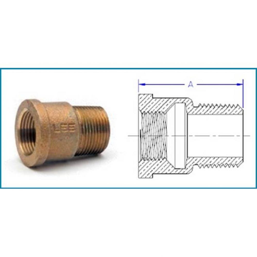 1/2'' Brass Ext Piece