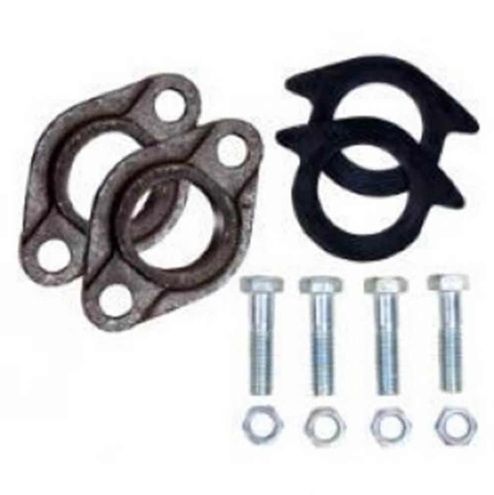 1-1/2'' Cast Iron Oval Meter Flg Kit