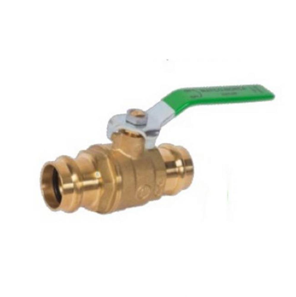 Lead Free 1'' Press Ball Valve