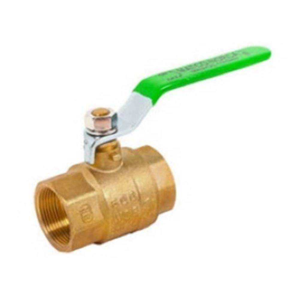 Lead Free 1-1/4'' Ip Ball Valve Full