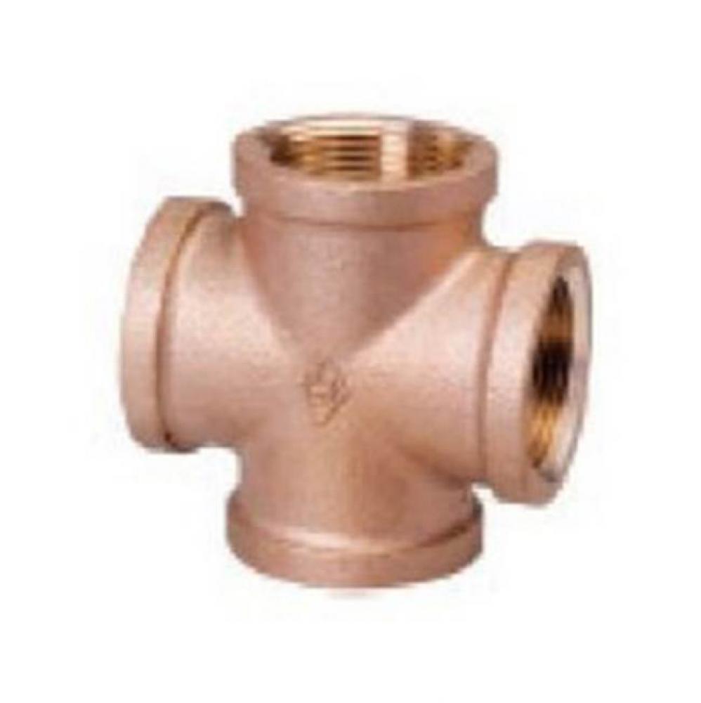 Lead Free 1-1/4'' Brass Cross