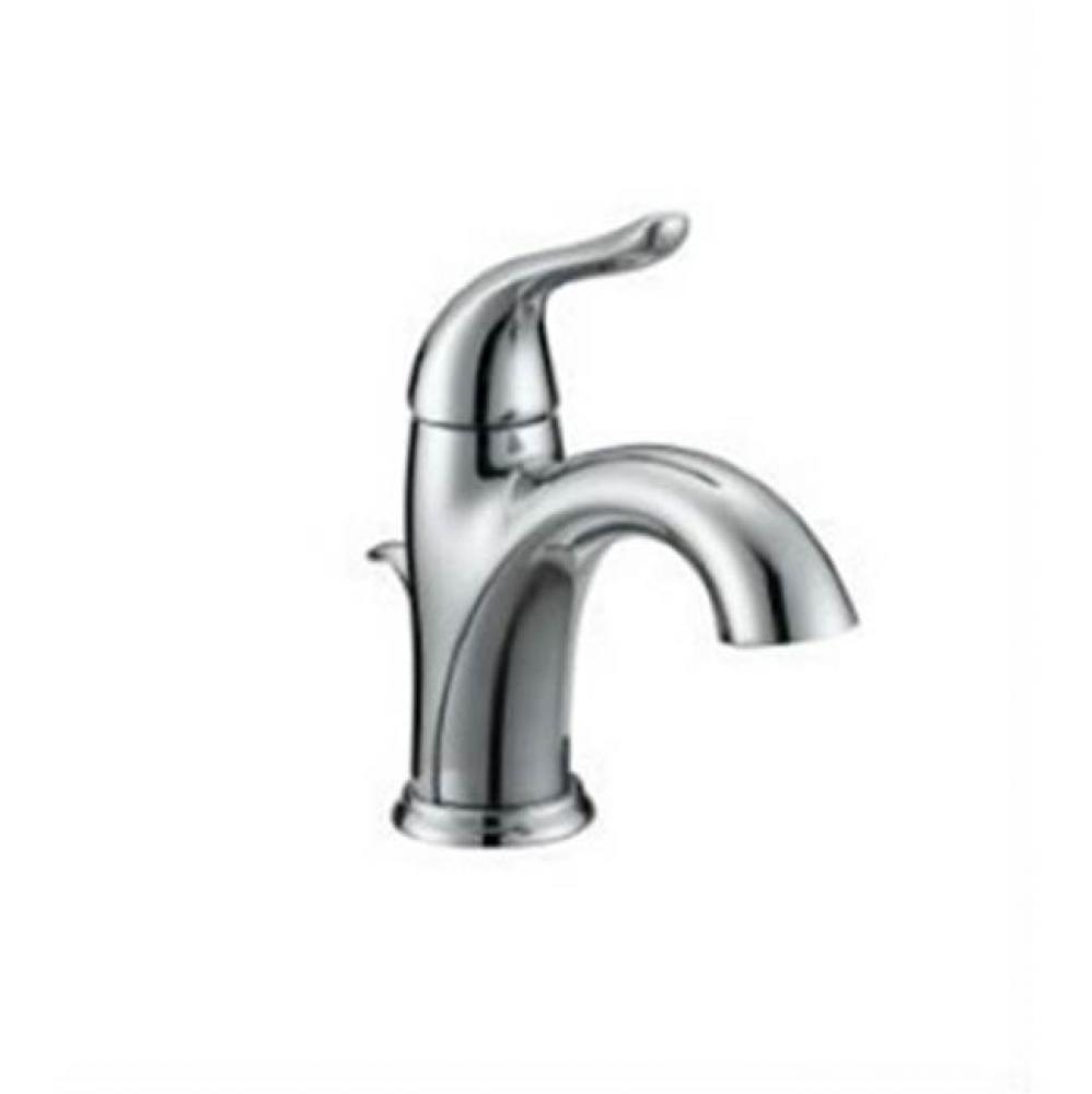 Single Handle High Arc Cp Lav Fct Ceramic Cartridge, Metal Pop Up 1 Or 3 Hole Mtg,Deck Plate Inclu